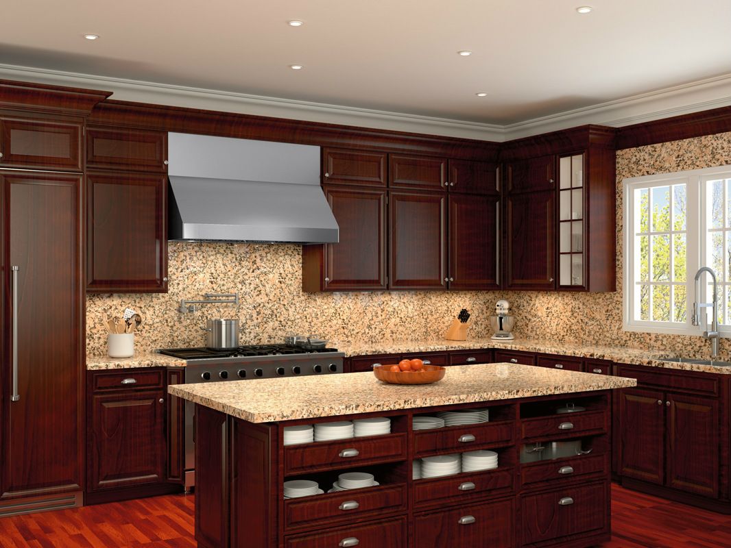 brown kitchen